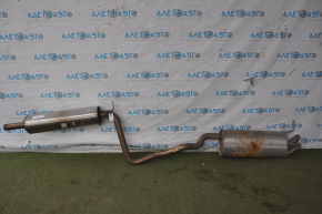 Exhaust pipe assembly VW Jetta 19-21 resonator with barrel