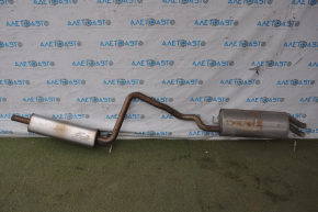 Exhaust pipe assembly VW Jetta 19-21 resonator with barrel