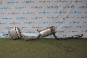 Rear muffler barrel VW Passat b7 12-14 USA 2.5 complete with middle section