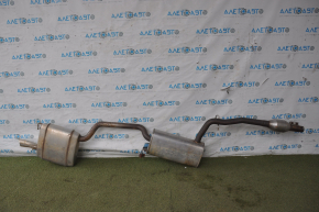 Rear muffler barrel VW Passat b7 12-14 USA 2.5 complete with middle section