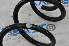 Rear left spring Nissan Versa Note 13-19 stiffness white brown green