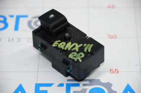 Rear right window lift control Chevrolet Equinox 10-17 black