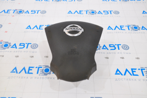 Airbag in steering wheel driver Nissan Versa Note 13-16 black, rusty pyropatron
