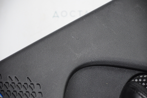 Door trim card rear right Dodge Dart 13-15 black with insert black mesh cloth, armrest leather, scratches