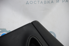 Door trim card rear right Dodge Dart 13-14 black with light gray insert cloth, armrest leather, scratches