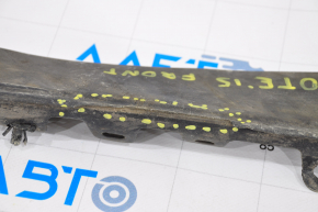 Front bumper lip Nissan Versa Note 13-19 no fragments, tears