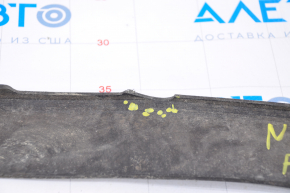 Front bumper lip Nissan Versa Note 13-19 no fragments, tears