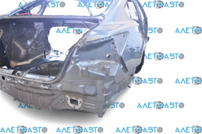 Quarter wing rear right Nissan Altima 13-15 pre-restoration, on the body, graphite KAD, dents