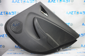 Door trim card rear right Chevrolet Volt 16- black, rubber armrest, scratches