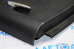Door trim card rear right Chevrolet Volt 16- black, rubber armrest, scratches