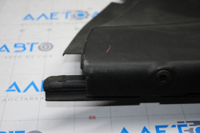 Door trim card rear right Chevrolet Volt 16- black, rubber armrest, scratches