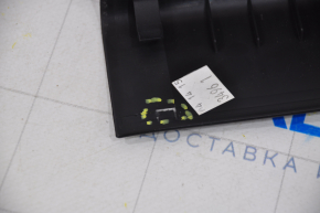Door sill trim front right inner Nissan Altima 13-18 black, rubbed, broken latch