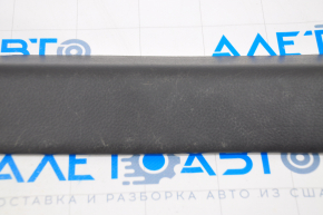Door sill trim front right inner Nissan Altima 13-18 black, rubbed, broken latch