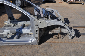 Front right quarter Honda Civic X FC 16-21 on the body, silver