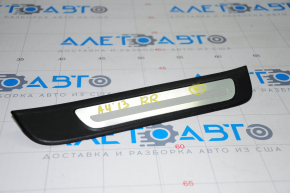 Door sill trim, outer rear right, Audi A4 B8 08-16 sedan, chrome