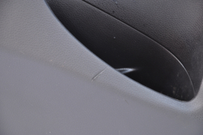 Door trim card rear left Nissan Altima 13-14 leather, black, dented