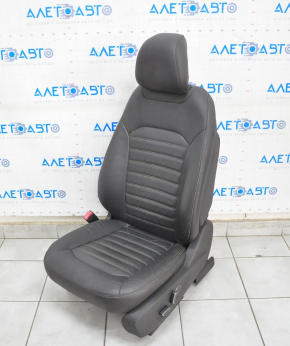 Driver's seat Ford Fusion mk5 13-16 with airbag, electric, leather black