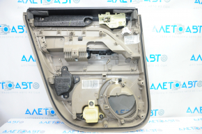 Door trim card rear right Jeep Compass 11-16 beige with beige insert plastic, armrest plastic, scratches