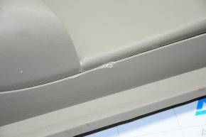 Door trim card rear right Jeep Compass 11-16 beige with beige insert plastic, armrest plastic, scratches