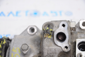 Air conditioning compressor Toyota Camry v55 15-17 2.5 usa for spare parts, pulley breakage, chip broken