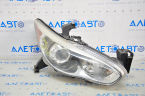 Front right headlight complete Infiniti JX35 QX60 13-15 prerest xenon, for polishing