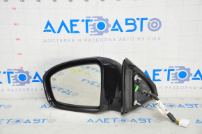 Side mirror left Infiniti JX35 QX60 13-15 prerest 16 pins, camera, heating, graphite