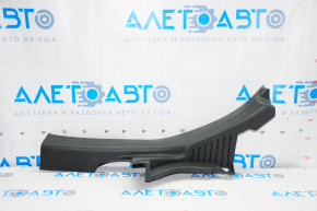Door sill trim rear right inner Nissan Altima 13-18 black, broken fastener