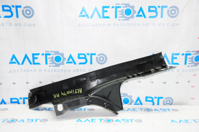 Door sill trim rear right inner Nissan Altima 13-18 black, broken fastener