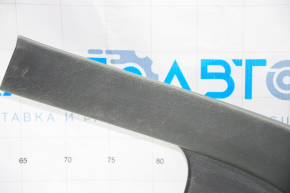 Door sill trim rear right inner Nissan Altima 13-18 black, broken fastener, scratches
