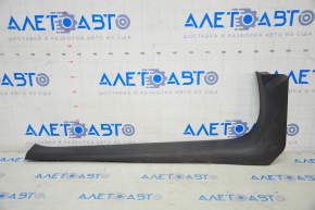 Door sill trim front left inner Infiniti JX35 QX60 13- black, type 2, rubbed