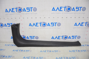 Door sill trim front right inner Infiniti JX35 QX60 13- black, type 2, rubbed