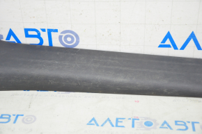 Door sill trim front right inner Infiniti JX35 QX60 13- black, type 2, rubbed