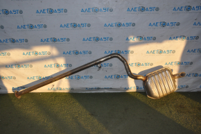 Rear muffler with barrel for Hyundai Sonata 16-19 hybrid SE