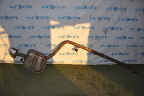 Muffler rear part with barrel Kia Optima 16-20 rusty, dents