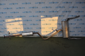 Rear muffler with barrel Dodge Dart 13-16 2.0 2.4 2 pipes