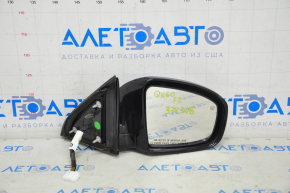 Side mirror right Infiniti JX35 QX60 13-15 prerest 16 pins, camera, heating, graphite