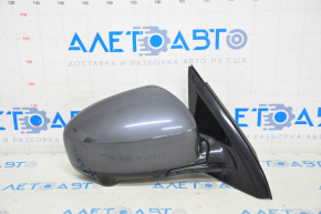 Side mirror right Infiniti JX35 QX60 13-15 prerest 16 pins, camera, heating, graphite