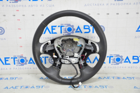 Naked steering wheel Infiniti JX35 QX60 13-14 prerest, leather, black, heated