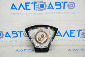 Airbag in steering wheel driver Infiniti JX35 QX60 13-13 black, pressed, rusty pyropatron