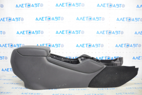 Console central armrest Infiniti JX35 QX60 13-14 leather black, scratches