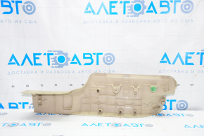 Door sill trim inner rear right Nissan Rogue 14-20 beige, scratches