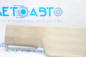 Door sill trim inner rear right Nissan Rogue 14-20 beige, scratches