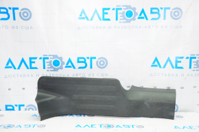 Door sill trim inner rear right Nissan Rogue 14-20 black, scratches
