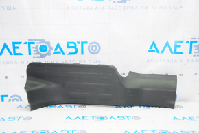 Door sill trim inner rear right Nissan Rogue 14-20 black, scratches