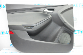 Door trim card front left Ford Focus mk3 11-18 black with gray insert cloth