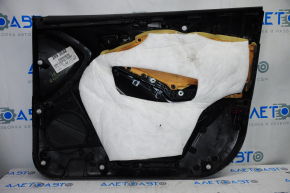 Door trim card front left Ford Focus mk3 11-18 black with gray insert cloth, dry cleanable