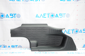 Door sill trim rear right Toyota Highlander 14-19 black, scratches