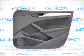 Door trim card front right VW Passat b7 12-15 USA black, cracks in fasteners