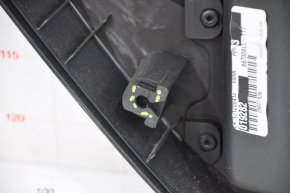 Door trim card rear right VW Passat b7 12-15 USA black, scratch, cracks in crepe