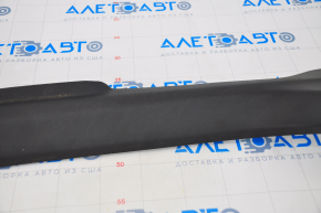 Door sill trim right VW Passat b7 12-15 USA black, scratch, rubbed